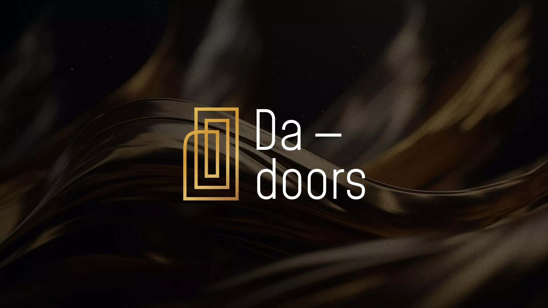 Разработка логотипа для компании «DA-DOORS» в Топках